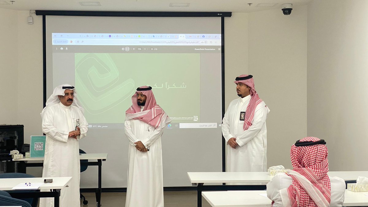 جانب من مشاركةً الأستاذ الدكتور احمد المهجع نائب رئيس جمعية حضارات للتراث  في بيت الثقافة برنامج  التطوع البيئي بالتعاون مع هيئة تطوير محمية الملك سلمان