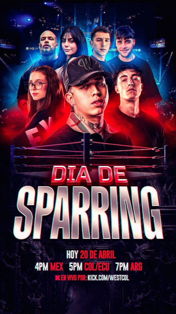 "Westcol"
Porque hoy va a ser un día de sparring con Plex.

WESTCOL X RORO X PLEX