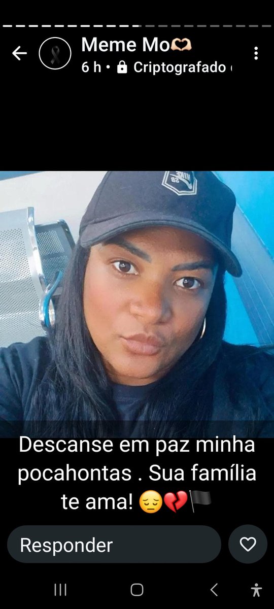 Vc era linda de alma e linda de coração🥹😇😭🥀🥺🖤💔 vai deixar saudade