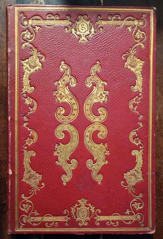 ISokovic's tweet photo. #RecentAcquisition
Für Impf-Sammlung eines Freundes:
Nie in den Handel gelangtes Werk zur Reorganisation des belgischen Arzneimittelrechts (1844). Gr.-8°. Widmung an Justizminister Fr. de Haussy. Maroquin rouge mit üppiger Füllhorn- & Rocaillevergoldung, Prägevorsätze doublure. https://t.co/EheDHZJw6o