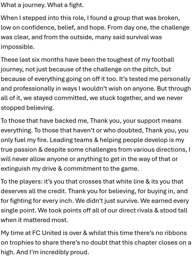 SamIrvine95's tweet image. #FCUM #FCUMW