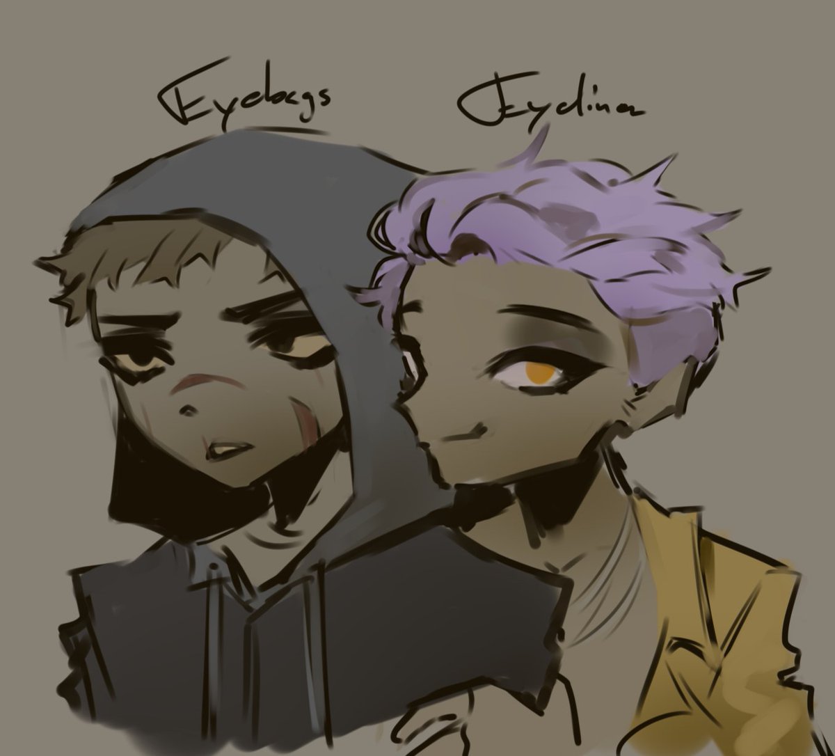 Asukeq1's tweet photo. #artmoots #DeadbyDaylight #dbdfanart #dbdart #EddieGluskin #OutlastWhistleblower #FrankMorrison https://t.co/07WN2M9Ncx