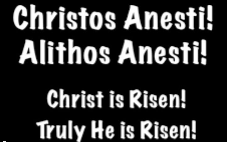 PencerStan's tweet photo. I know I can say this any day- but it’s eapecially powerful today (…and the Greek magnifies it even more!)
-“He is Risen!”
-“He is Risen indeed!!!!” https://t.co/5eSpchXMRT