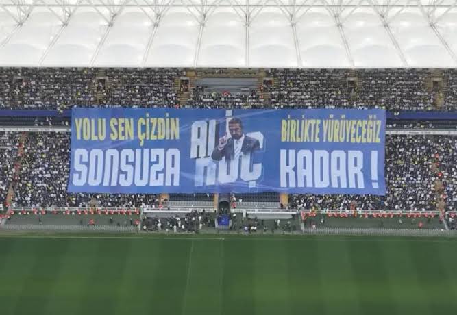 <a href="/Fenerbahce/">Fenerbahçe SK</a> Taraftarız biz çekeriz cefa, Ali başkan bizi bırakma.