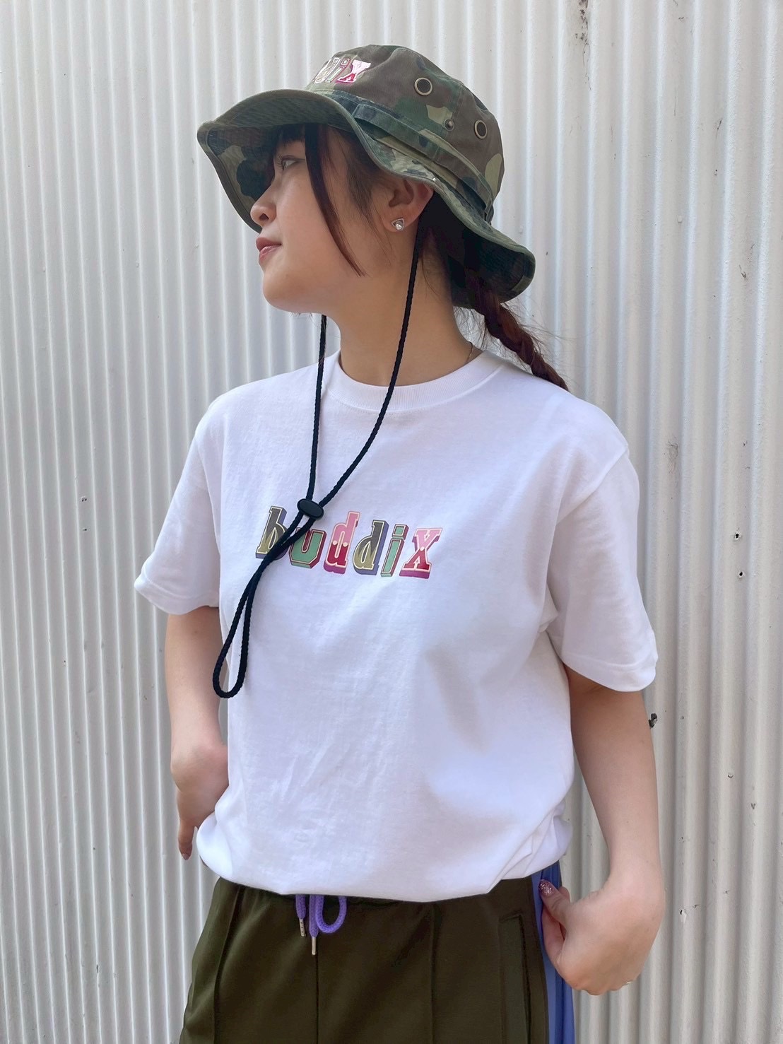 Amazon.co.jp: buddix Racing Logo Tee FANTASTICS ロンT