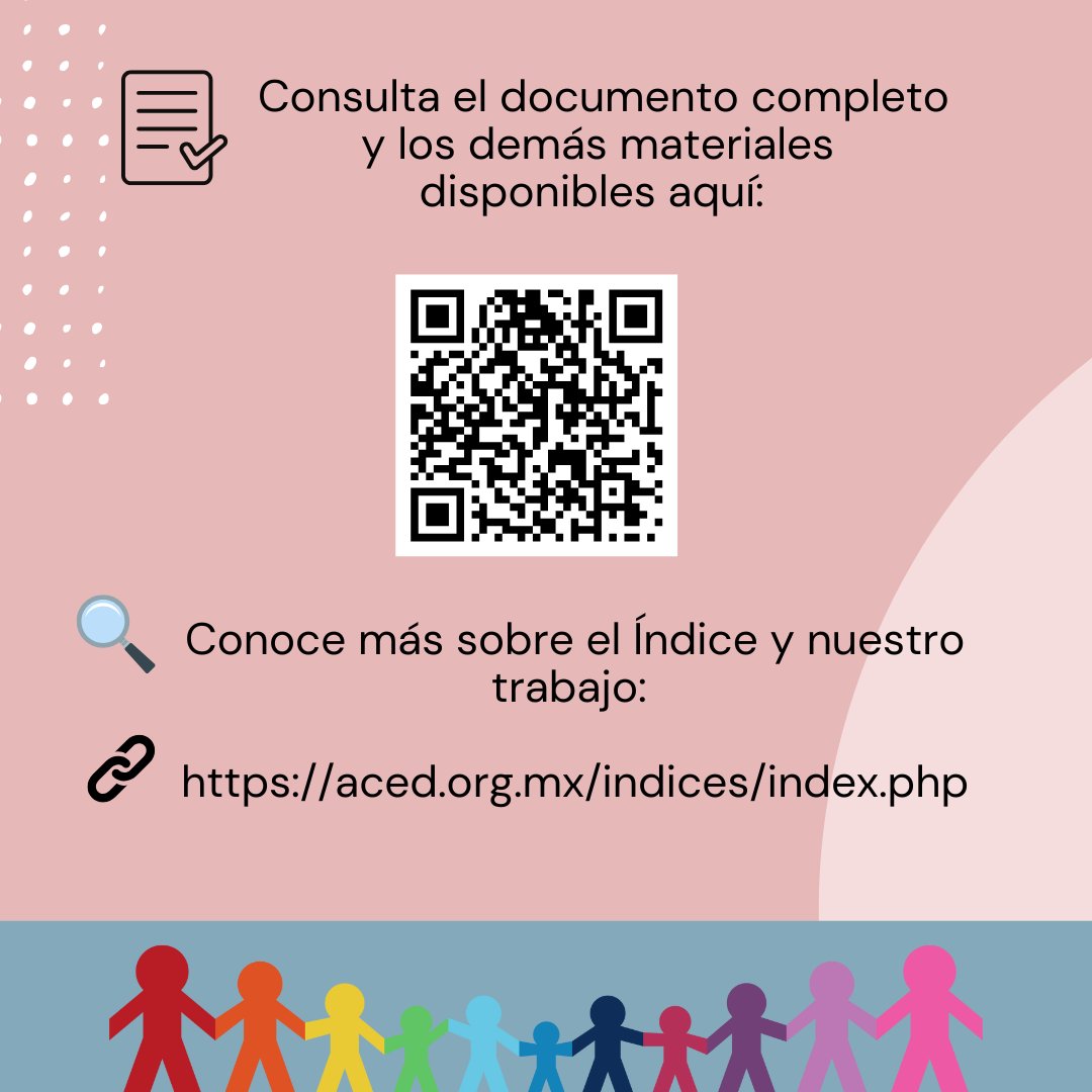 📊 ¡Ya disponible la 3ª edición del Índice de Fomento a las OSC! 

Conoce cómo se apoya a las organizaciones de la sociedad civil en cada entidad de México. 📝

Consulta el Reporte del Índice y los demás materiales disponibles aquí: aced.org.mx/indices/index.…