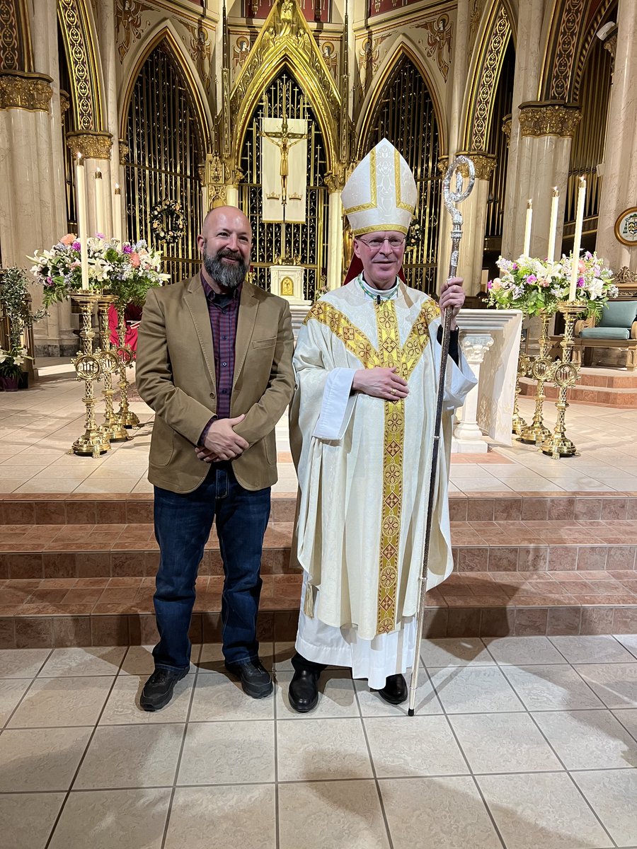 I'm a cradle Roman Catholic but newly confirmed as of yesterday. Thanks be to God. 

My wish for you, a happy Easter.