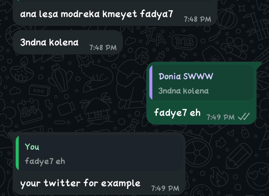 Lesson 1 : keep your twitter account a secret