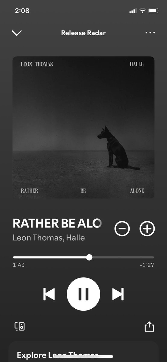 DavePOfficial's tweet photo. #RatherBeAlone @leonthomas @HalleBailey 🙌🏽🖤🔥 https://t.co/cJR8LxdEaa
