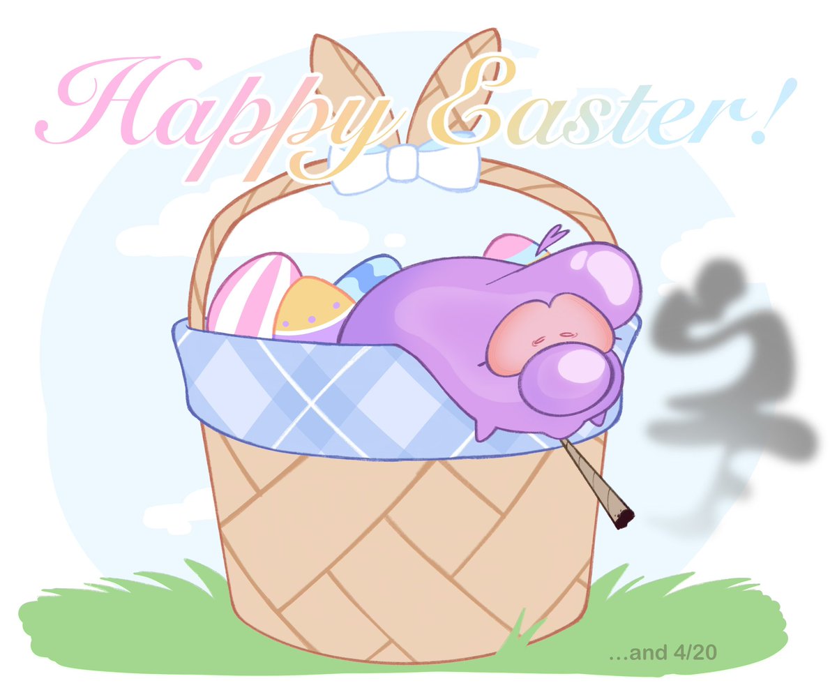 dumgum04's tweet image. Happy 4̶/2̶0̶ Easter everybody!!
#Easter2025 #EasterSunday #EasterWeekend #DigitalArtist #digitalart