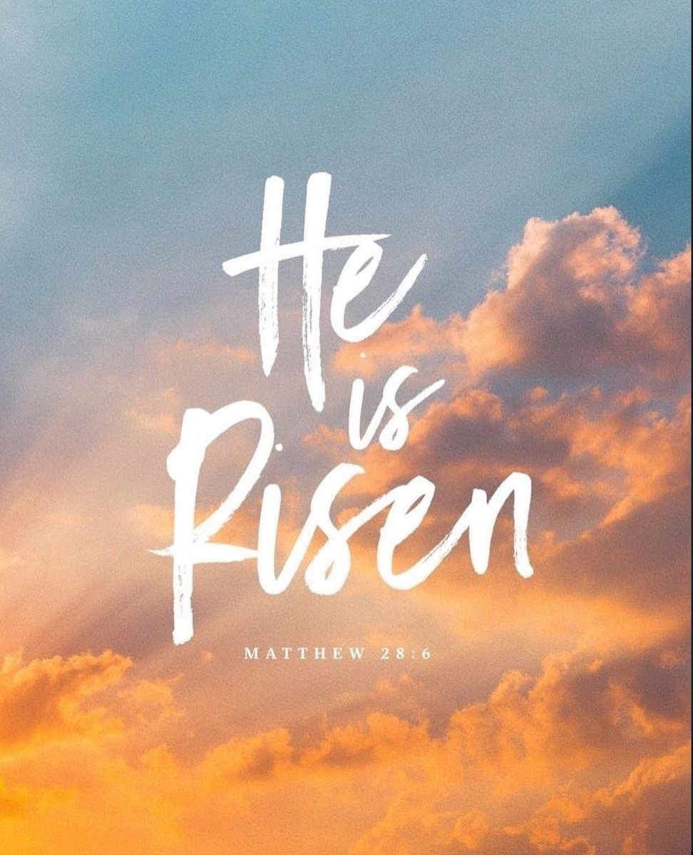 Jesus is Risen! He is ALIVE! Happy Easter to all! Thanking the Lord everyday for the gifts he has blessed me with!! ✝️🐣