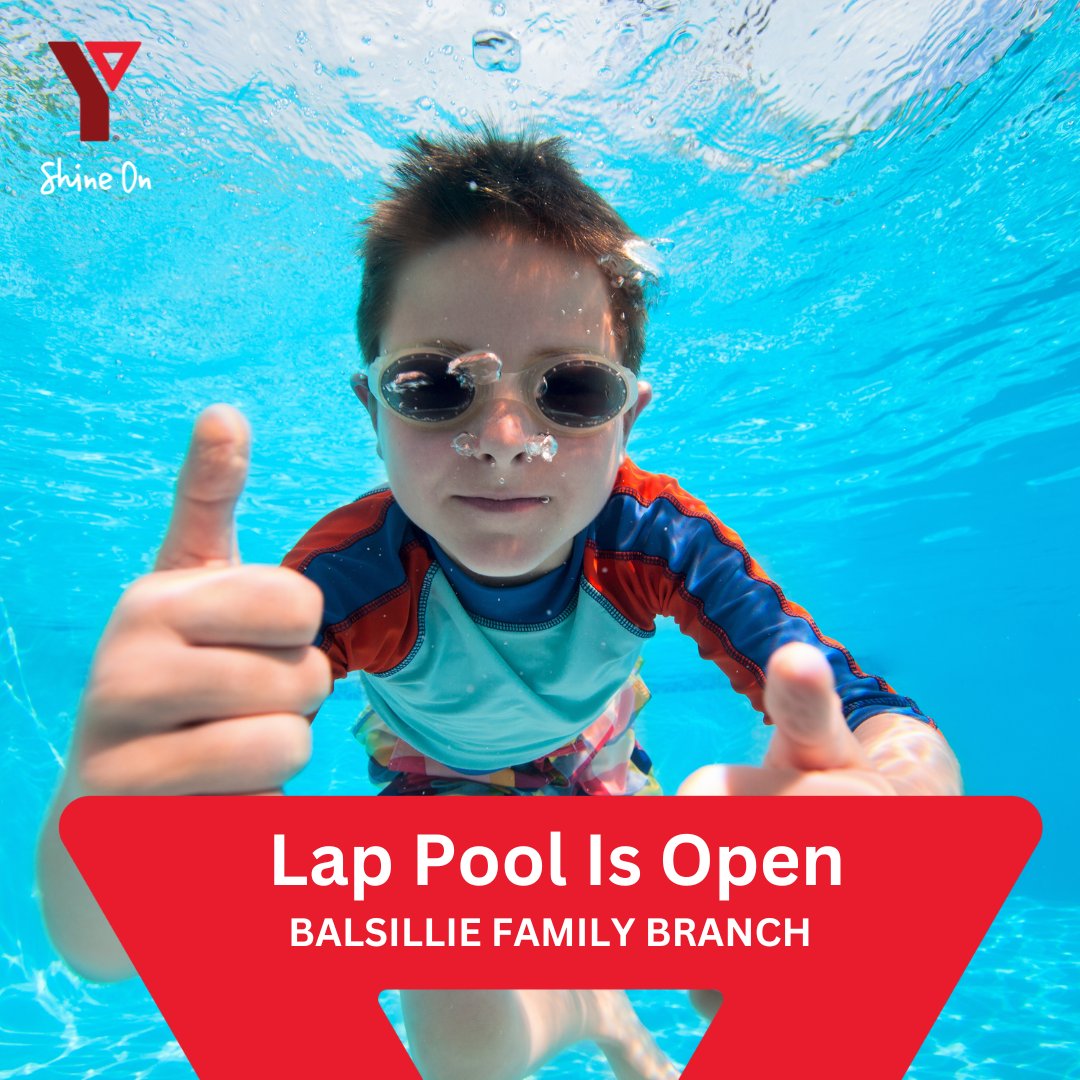 Great news! The Lap Pool at the Balsillie Family Branch has reopened. We appreciate your patience.