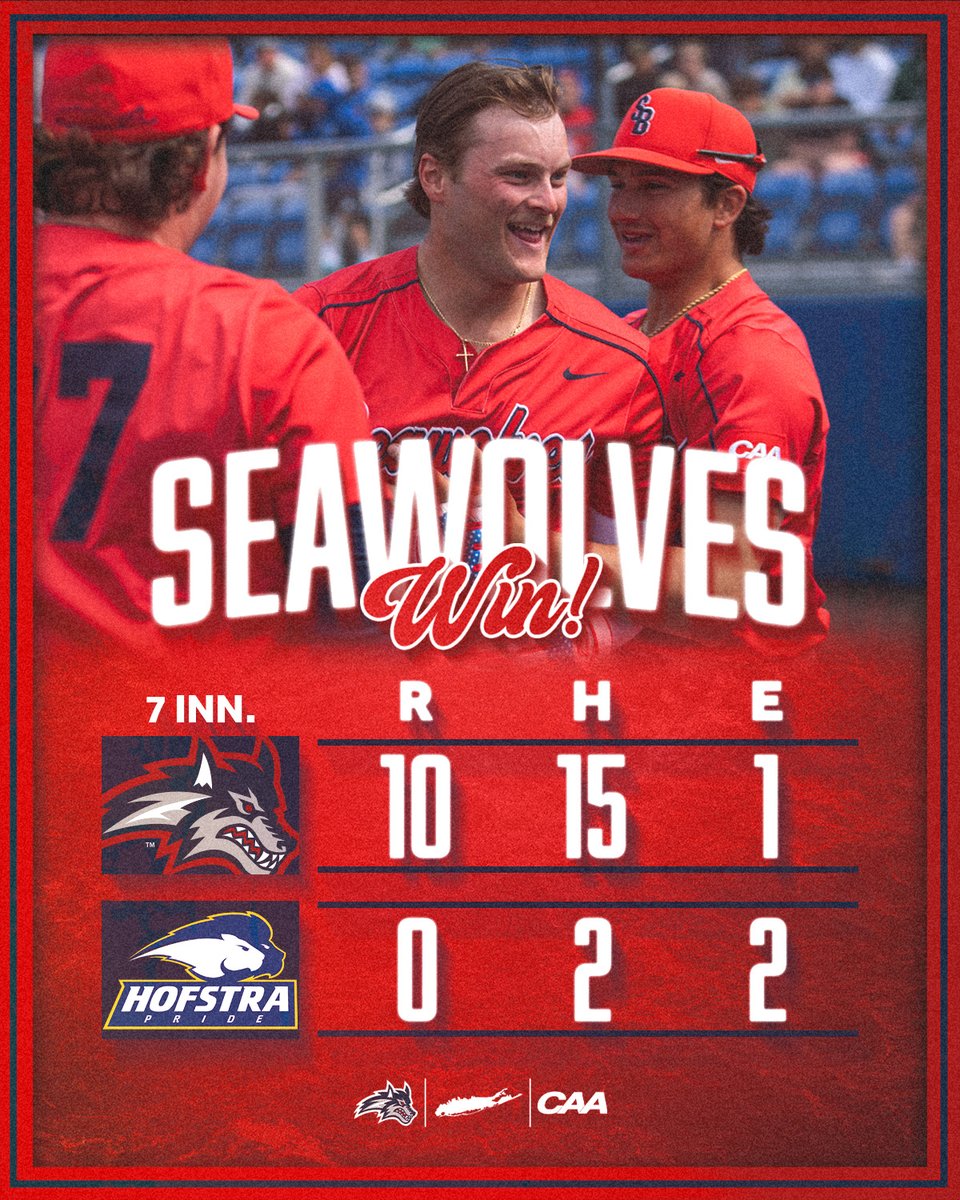631 &gt; 516 

We earned the victory in seven innings to secure the weekend sweep! 

🌊🐺 x #NCAABaseball