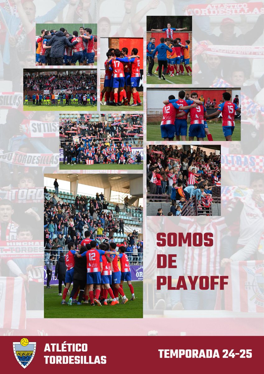 🏅 Tras la jornada de hoy somos, de manera matemática, equipo de play off. También, y a falta de cuatro jornadas para que finalice la liga, dependemos de nosotros mismos para ganar el campeonato, habiendo amarrado la segunda plaza en la clasificación.

#VamosTorde💪🏽