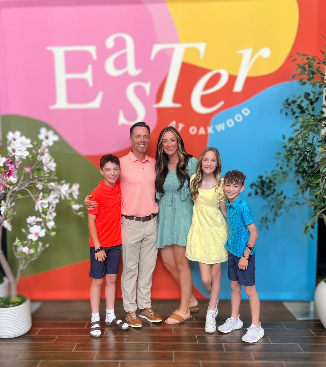 Christ is risen! Feeling blessed to worship and celebrate together today.