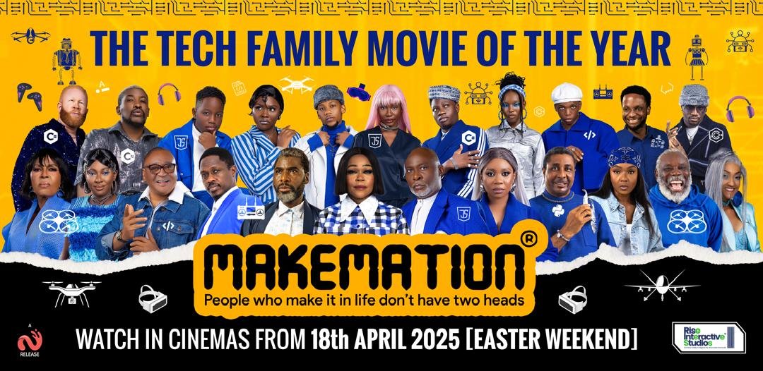 desigossipguru's tweet photo. @dahboss_vibez @makemationfilm Makemation is setting the bar HIGH for Nollywood! A tech-driven story that educates and entertains? Count me in! Can’t wait to see Tomi Ojo shine in this groundbreaking film. #MakemationInCinemas #NollywoodRising #AIRevolution #TechInFilm #AfricanCinema https://t.co/qxof4QkoG0