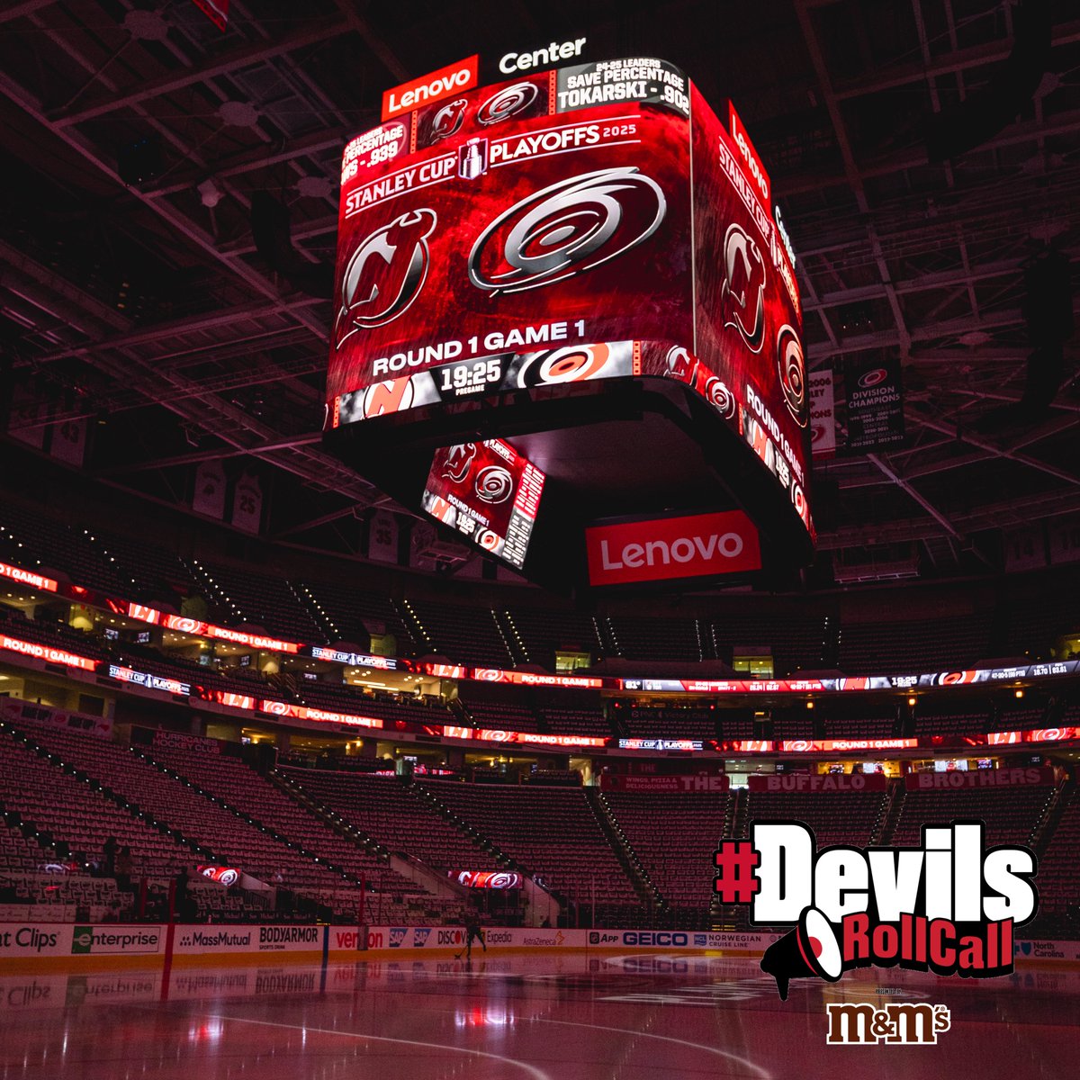 NJDevils's tweet photo. It’s the calm before the storm. Where are you tuning in to Game 1?
Tweet at us using the hashtag #DevilsRollCall presented by @mmschocolate. https://t.co/i2C13xTiIR