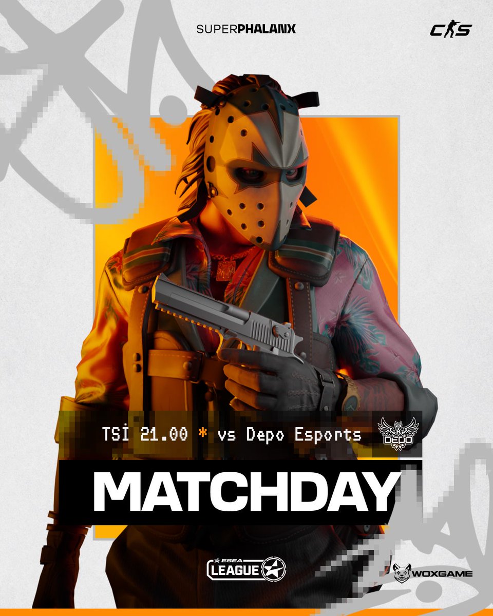 superphalanx's tweet photo. SUPER TAKIMIN MAÇI VAR !

Cs2 takımımız Esea main league de rakibi Depo esports ile karşı karşıya geliyor.

⏰ 21:00 maç başladı !
📺:Yayın bulunmamaktadır.
🗺️:Dust2 https://t.co/wYDY73ZGfg