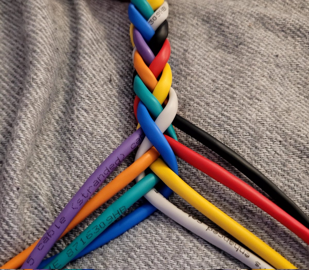 tuxmartin's tweet image. Velikonoční UTP pomlázka 😁

#velikonoce #velikonocnidekorace #pomlazka #utp #cable #utpcable #patchcables #patchcord #twistedcables #easter #ethernet #electric #electriccable #cat5e #tradice