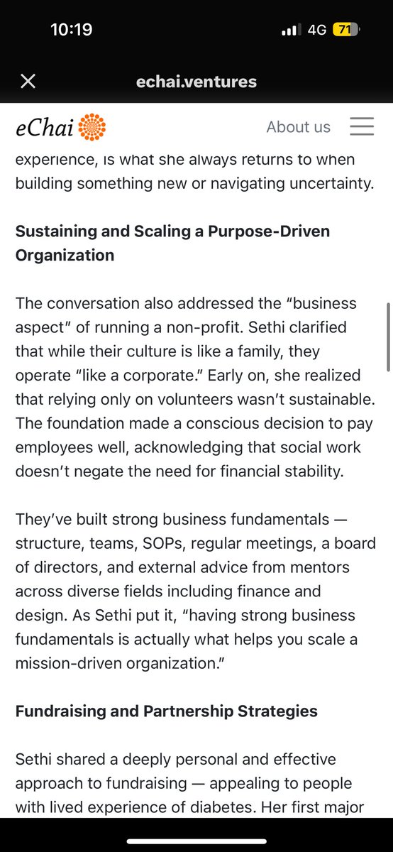 Jazzsethi95's tweet image. Thankyou for this wonderful overview! 

Had such a fun time talking to you in this fireside chat! 

About all things Diabesties and how I operate my organisation!