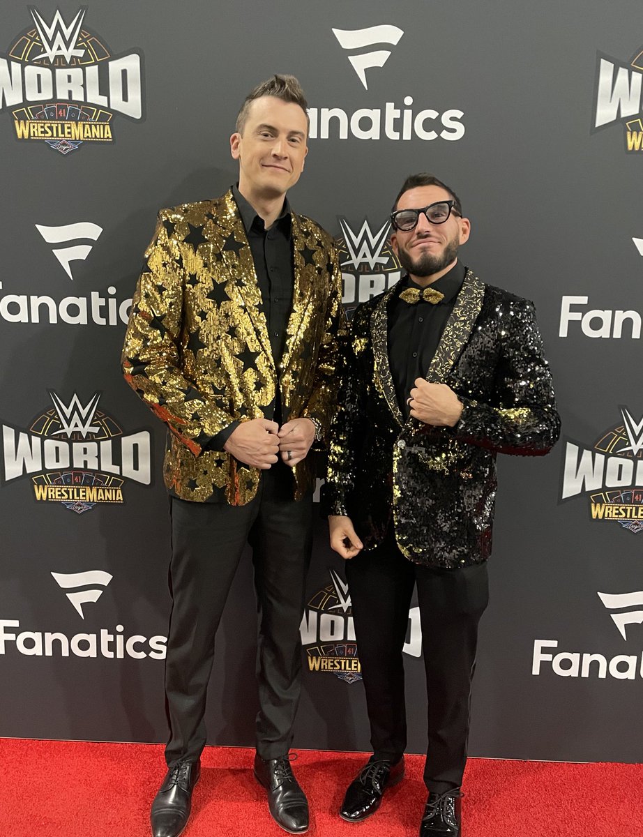 Vic Joseph (@vicjosephwwe) on Twitter photo In my opinion - <a href="/JohnnyGargano/">Johnny Gargano</a> and <a href="/CiampaWWE/">Madman Ciampa</a> should have won the Slammy for Tag Team of the Year! (I’m bias tho) #WrestleMania In my opinion - <a href="/JohnnyGargano/">Johnny Gargano</a> and <a href="/CiampaWWE/">Madman Ciampa</a> should have won the Slammy for Tag Team of the Year! (I’m bias tho) #WrestleMania