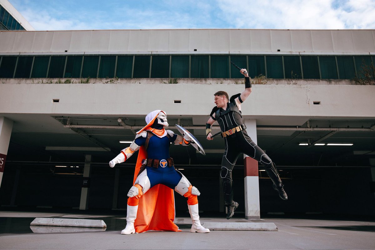 BrittanyNoelCos's tweet photo. In honor of @MarvelStudios @Marvel Thunderbolts ⚡️ premiering soon, check out my Taskmaster cosplay! Super proud of this build!
Also would love to see him in @MarvelRivals 👀
#Taskmaster #taskmastercosplay #Thunderbolts #marvel #MarvelRivals #MCU #cosplay #3Dprinting https://t.co/5N1vxdoAU5