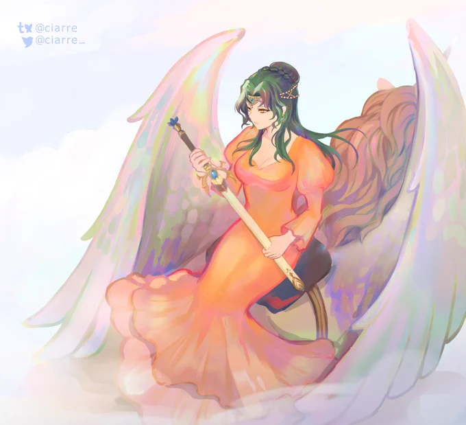 the queen of all time elincia  happy path of radiance and fe day! 