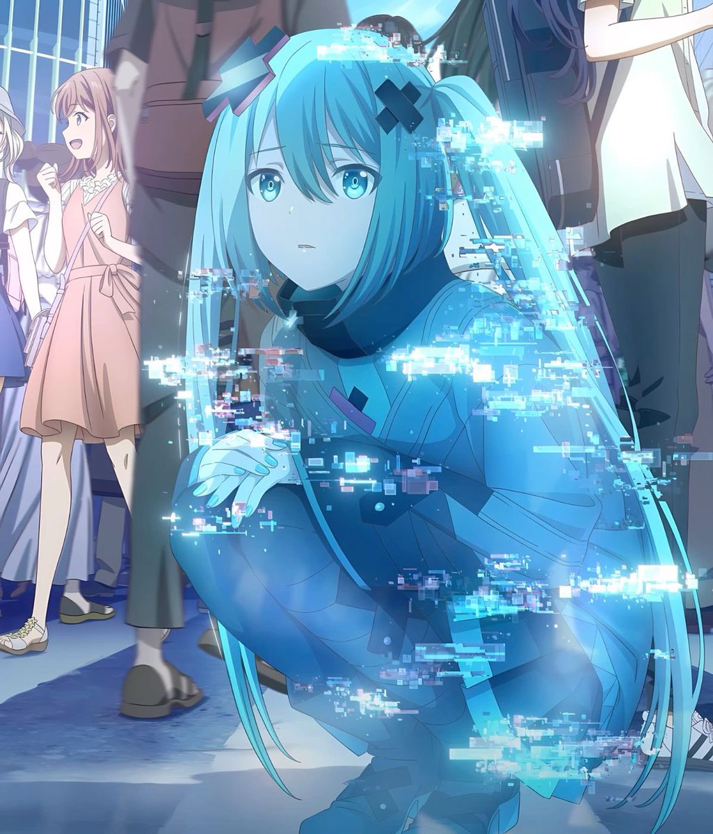 mooncakex3's tweet photo. a miku who can’t sing / pjsk movie cosplay made by me ~ 
do you watch the movie? it was so cute and sad 🩵😩

#hatsunemiku #projectsekai #colorfulstage #pjsk https://t.co/iS67HGj1dI