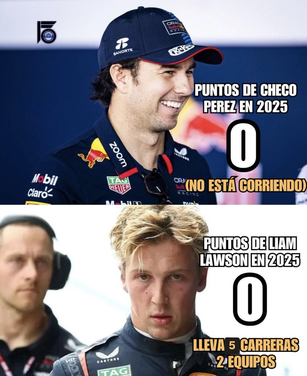 ChecoPerezDios's tweet image. Factos