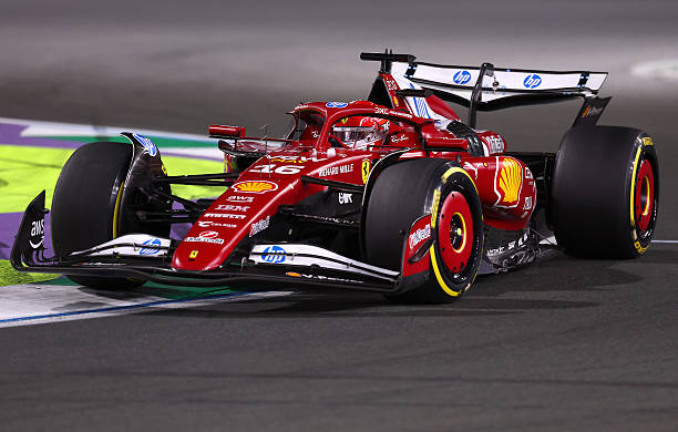 FanaticsFerrari's tweet photo. It's a fantastic PODIUM for Charles Leclerc in Jeddah!

Our first podium of the year, showing very encouraging race pace!

What a drive by our superstar 😍 https://t.co/47yPQEttLY