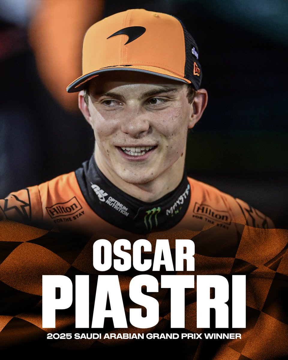 OSCAR PIASTRI WITH BACK-TO-BACK WINS IN F1 🔥 

HE NOW LEADS THE DRIVERS' CHAMPIONSHIP 👀