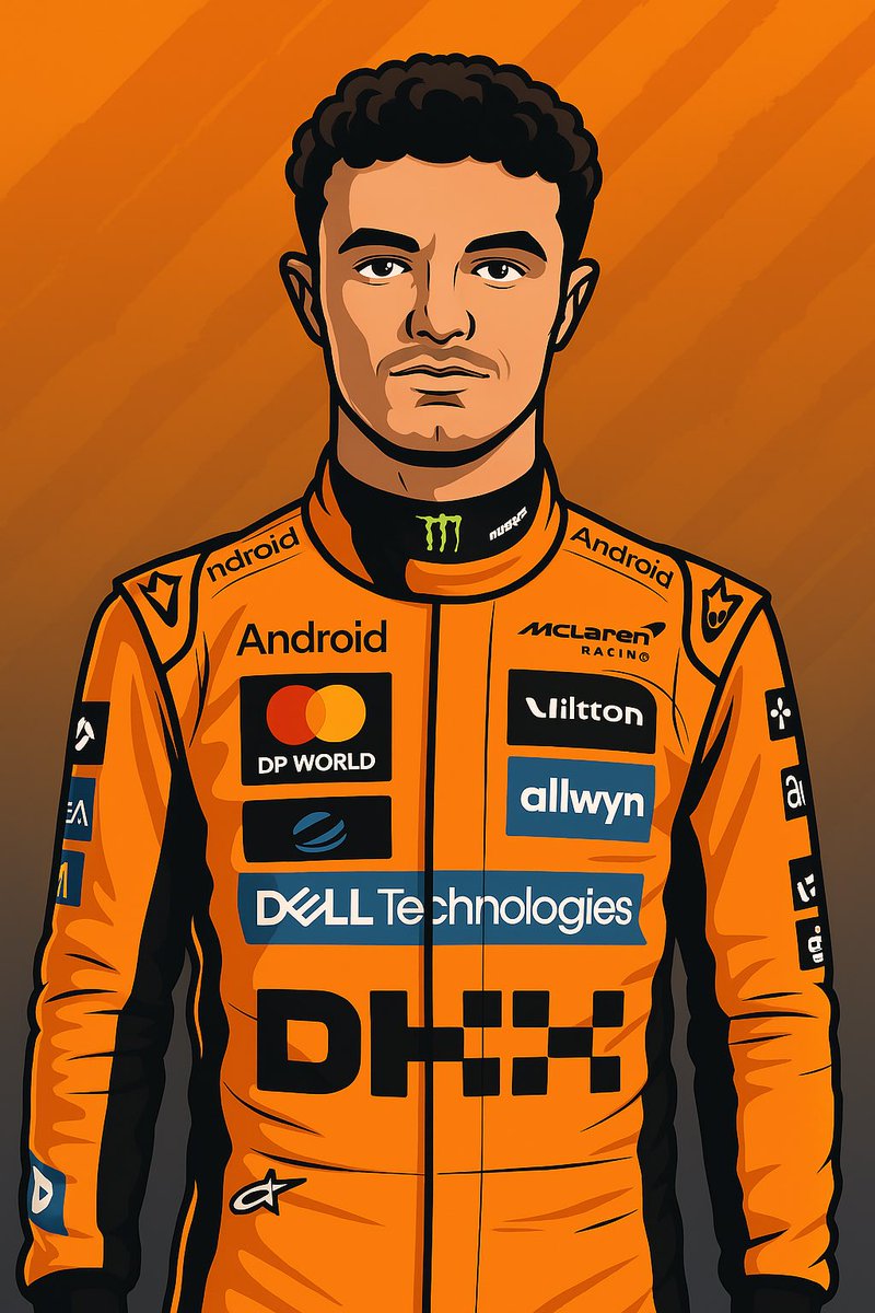 Norris_Muse's tweet image. Pace gap between McLaren and Ferrari in 2025 (avg): 

McLaren faster by 0.536s per lap

Lando Norris vs  Charles Leclerc in Jeddah 2025

P3: Charles Leclerc
P4: Lando Norris +1.092s

„McLaren have the much faster car, but Ferrari has the better driver“ 👀🤔

Via:@statmuse