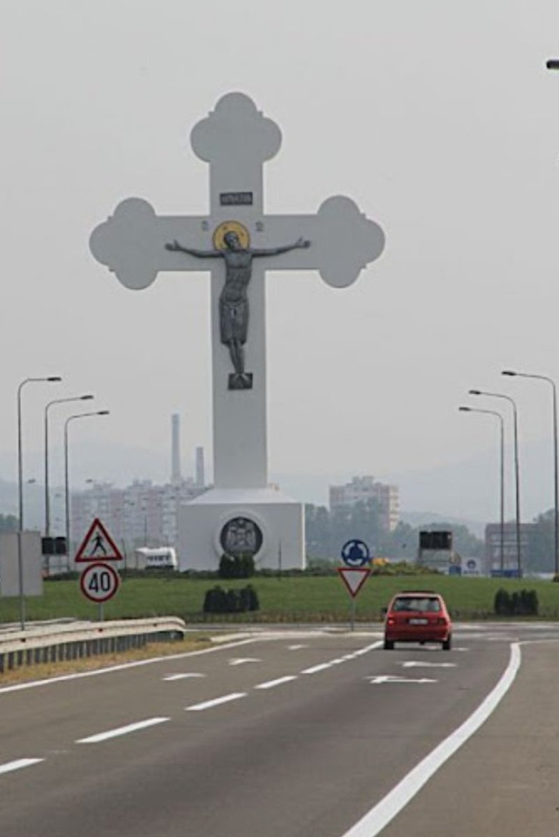 zastavaarmsusa's tweet photo. Happy Easter from Zastava Arms USA! 

On this day of resurrection and hope, we reflect on the strength that faith brings to our lives. More God in our souls is key to overcoming the challenges we face. 

Here's a beautiful view of the entrance to Kragujevac, the proud home of the Zastava Arms factory. 

May this Easter fill your hearts with peace and joy. God bless you all. #ZastavaArmsUSA #EasterBlessings #Faith #Kragujevac #Hope