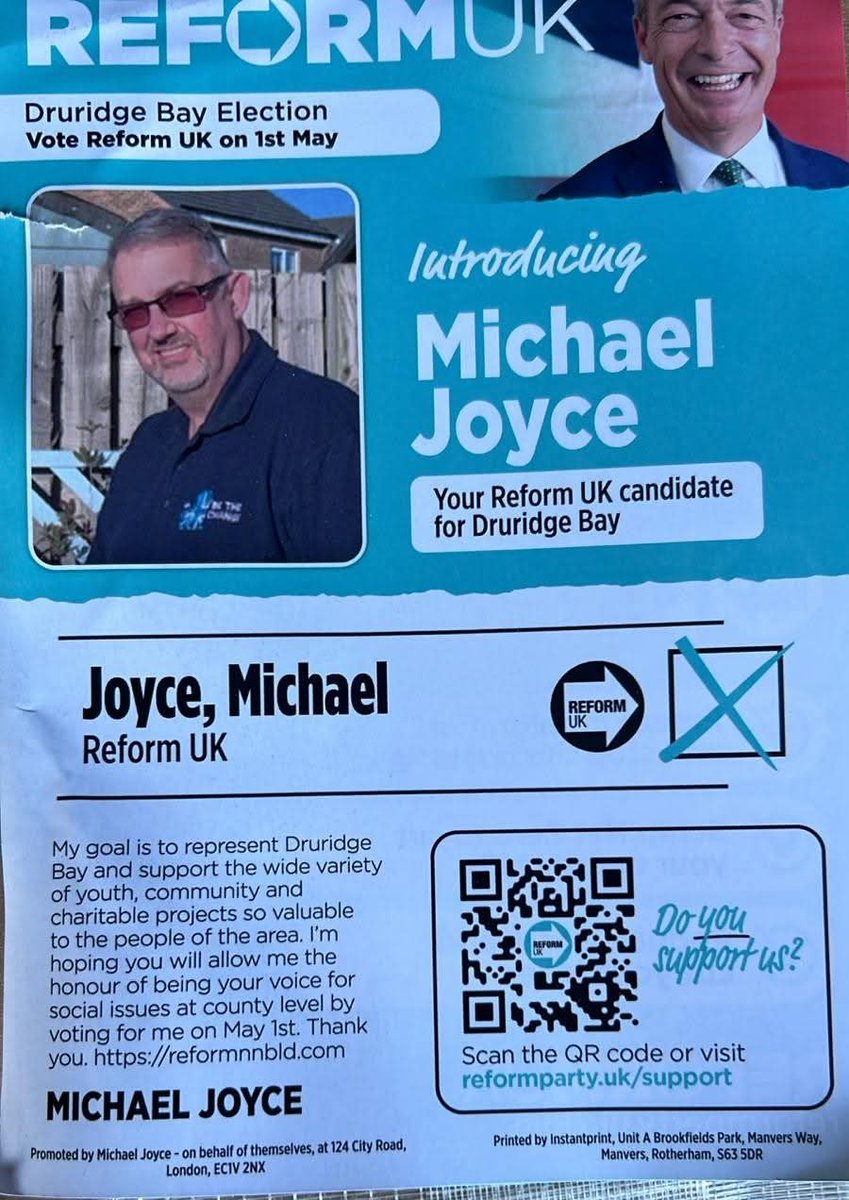 reformexposed's tweet photo. Michael Joyce is Reform UK’s candidate in Druridge Bay, Northumberland. 

This isn’t just ‘bants’ @reformparty_uk 

We recommend you suspend this candidate. https://t.co/oEcfY15cZa