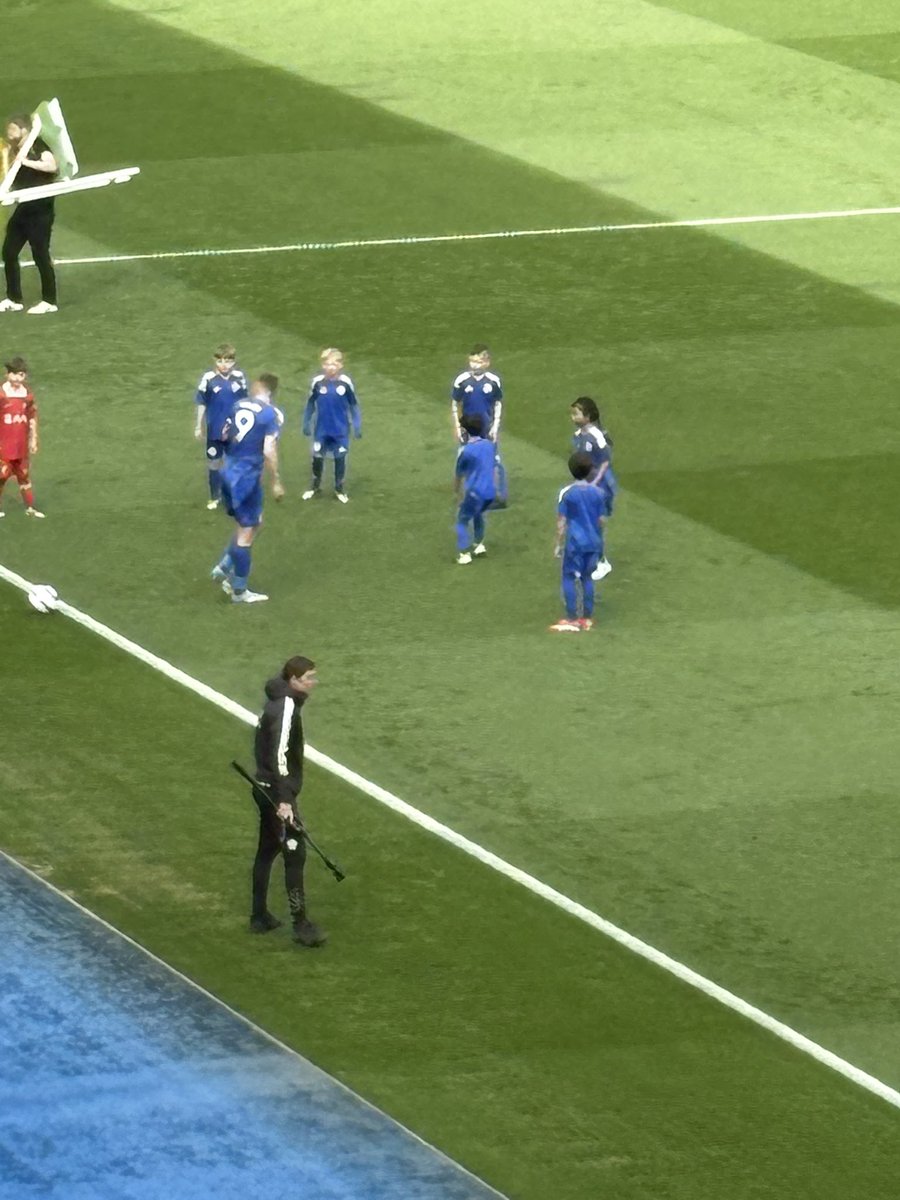 Paastrip 2025 wedstrijd 3. Leicester city - Liverpool (0-1)