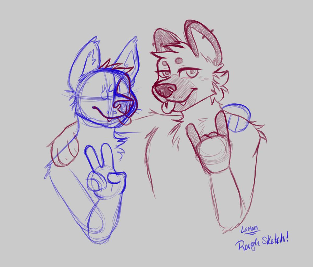 SebYeen's tweet photo. YCH ART RAFFLE ⏰️ 

Me and You, the GOAT 🐐 💯

What do you need to do to enter?

Follow ➡️ @SebYeen (Me) &amp; @LemonyThickett (The Artist)
[No raffle accs plz]

Like 💜 &amp; Repost 🔄

Comment 🗨 a hand emoji that you want us to be holding up (Including 🖕 >:3) + ref optional https://t.co/xYRzGr3Tlh