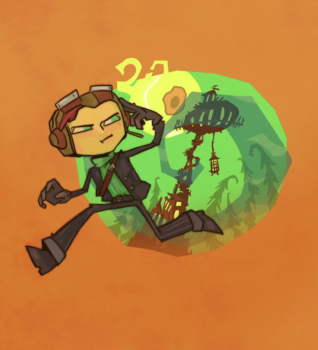 Shammanist's tweet photo. Happy birthday #psychonauts #doublefine https://t.co/BhKlzp3FdA