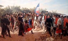 MBENIA's tweet photo. Pasó desapercibido ayer, pero hace 200 años se tomaron 2 lanchones, bien armados, y empezaron a dibujar la nacionalidad Oriental…
“A la huella, a la huella
Y aquí termina
El apodo bayano de Cisplatina” https://t.co/s0La5WnIBE