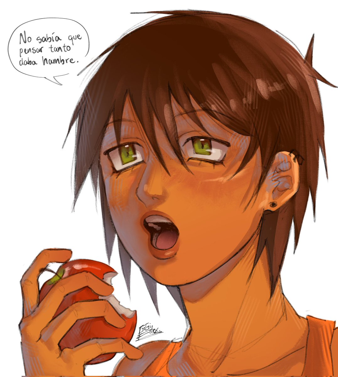 gigi_al4x's tweet image. #ocart #oc 🍎