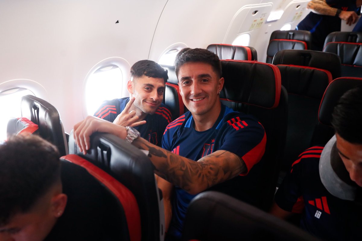 Buen viaje, muchachos 🤘🏼💙❤️