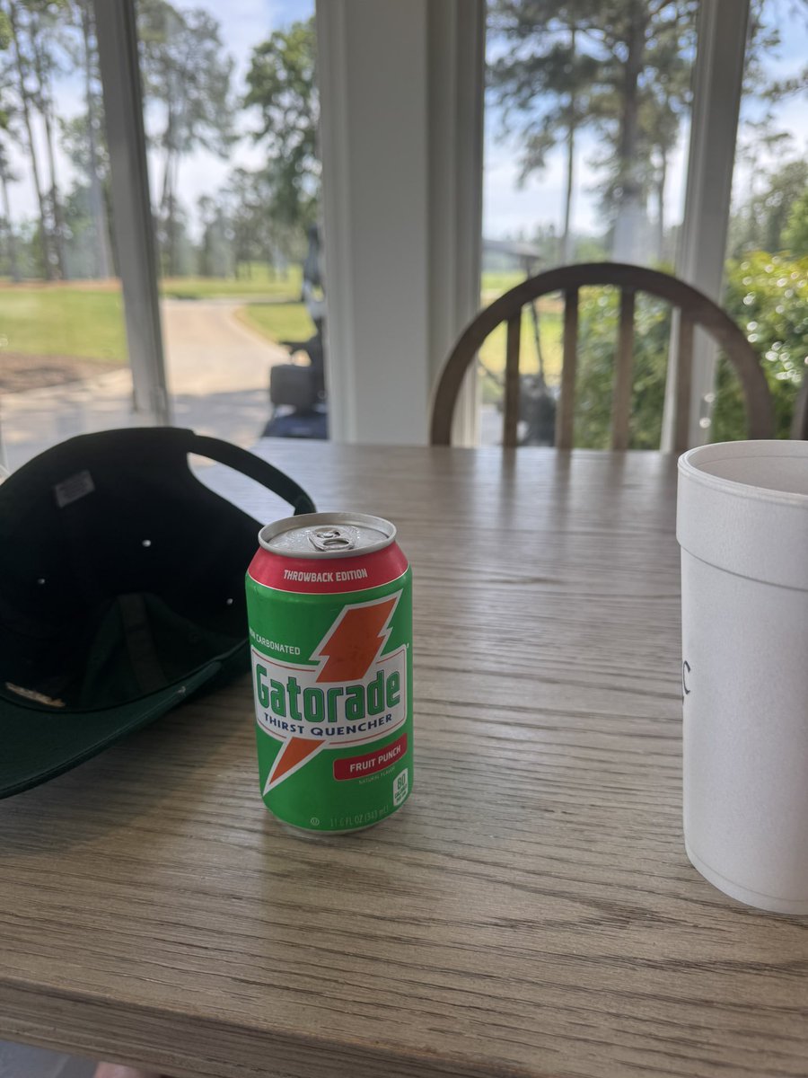 Home course has Gatorade in the can. Expand this shit