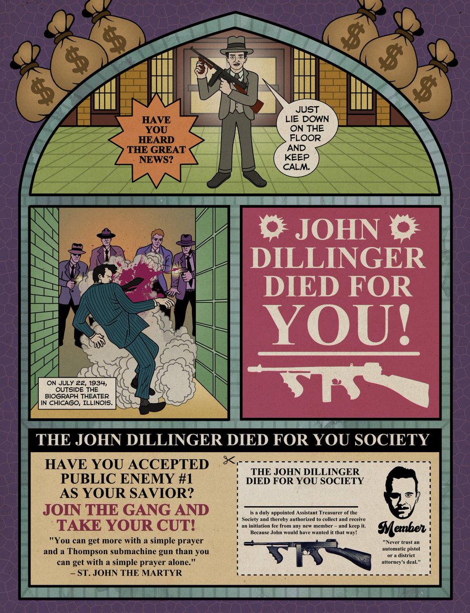 RGC777's tweet image. Have you heard the great news!? JOHN DILLINGER DIED FOR YOU #TOI2PledgeDrive :)))
kickstarter.com/projects/bobby…