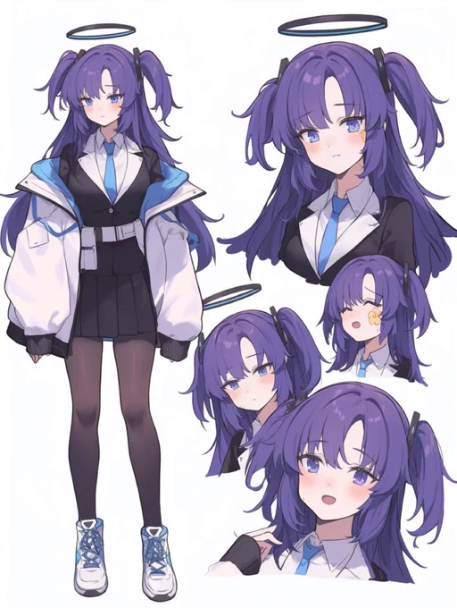 早瀬ユウカ キャラクターシート #BlueAerchive #블루아카이브  Yuuka 