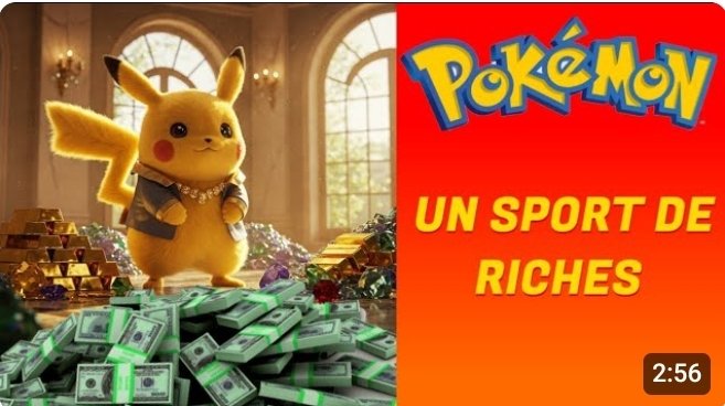 Pokémon un sport de riches ? 
Vidéo ici : youtu.be/XkgUH3MuYzM
#Pokemon #CartesPokemon