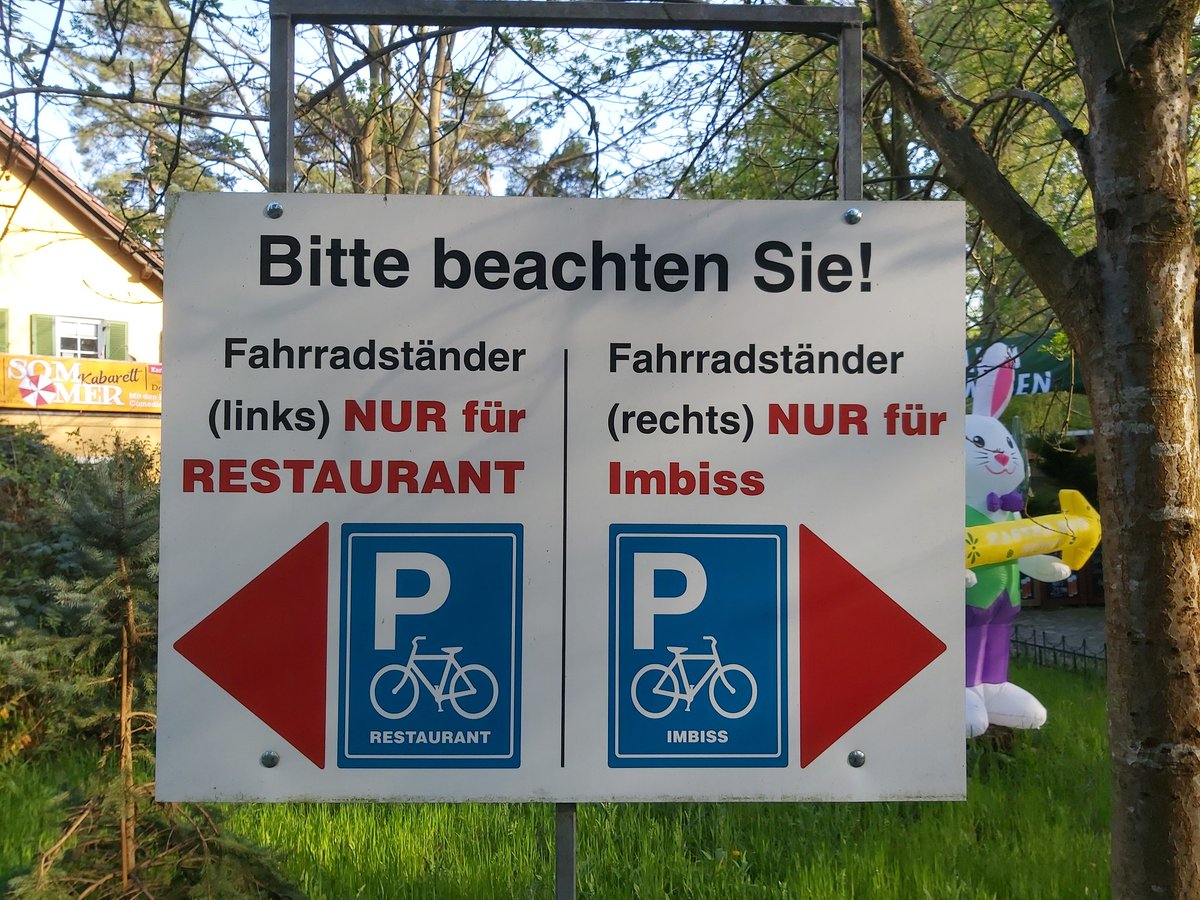 Die Betreiber mögen sich nicht. Domholzschänke