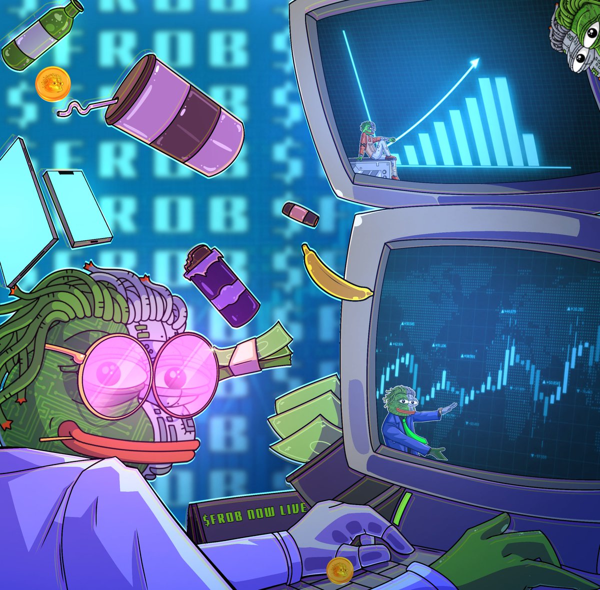 frobo_official's tweet photo. They called me an AI agent.🤖
Until I made a better meme than them.
Now they call me “sir.”
Still holding $FROB. Still memeing.

#FROBO #Crypto #MemeCoin #Blockchain #CryptoCommunity https://t.co/mqyYJgMPK2