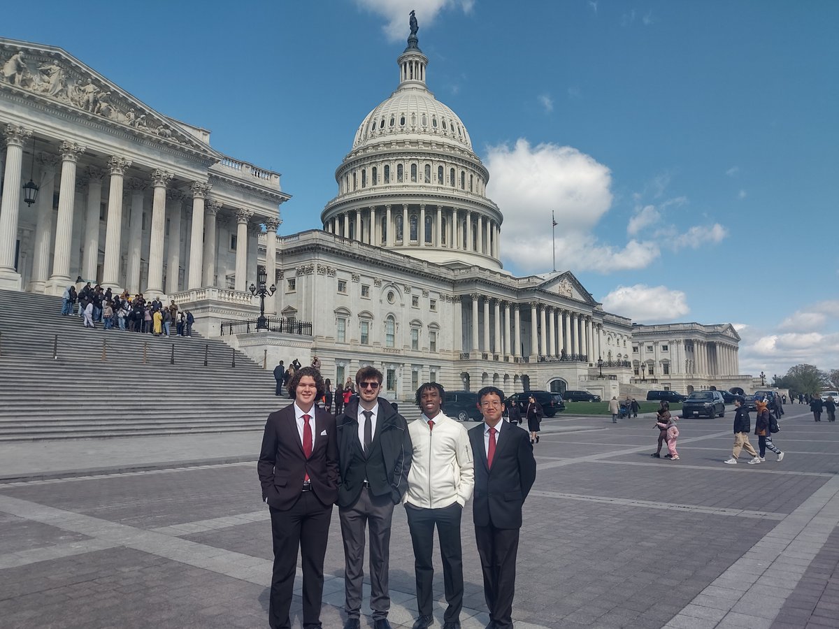 FrancisTuttle's tweet photo. A group of students from our Computer Science Academy took their app building skills to Washington D.C. last week!
These students earned a trip to participate in the #HouseofCode event at the U.S. Capitol in the Congressional App Challenge last fall. The app, VoiceIT, allows users to sign, post, and share petitions in a user-friendly and quick manner.
Read more on our blog:
