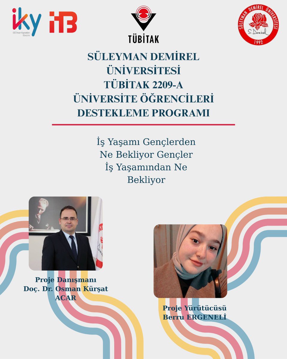 sduiky's tweet photo. TÜBİTAK 2209-A 2024/1 kapsamında, bölümümüz danışmanlığında yürütülen öğrenci projeleriyle gurur duyuyoruz. ✨
Bilimsel araştırmalara katkı sunan tüm ekipleri tebrik eder, başarılarının devamını dileriz.🏆
#tübitak #sdüiky https://t.co/ktN2upYdON