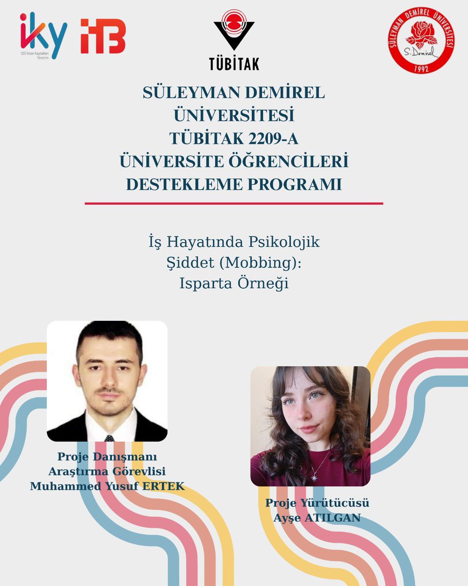 sduiky's tweet photo. TÜBİTAK 2209-A 2024/1 kapsamında, bölümümüz danışmanlığında yürütülen öğrenci projeleriyle gurur duyuyoruz. ✨
Bilimsel araştırmalara katkı sunan tüm ekipleri tebrik eder, başarılarının devamını dileriz.🏆
#tübitak #sdüiky https://t.co/ktN2upYdON