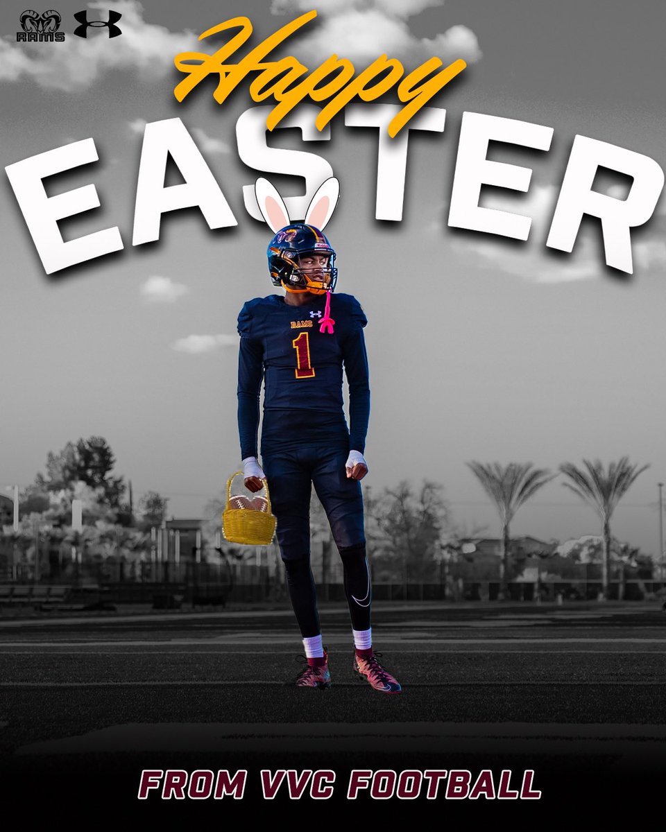 Happy Easter and Go Rams!